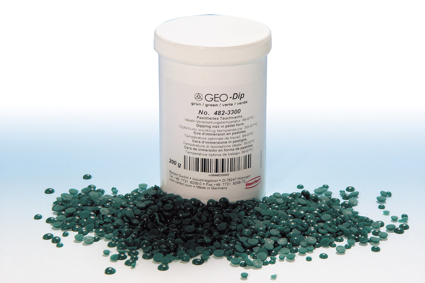 Renfert-Geo-Dip-Wax-Green-200Gm---Renfert